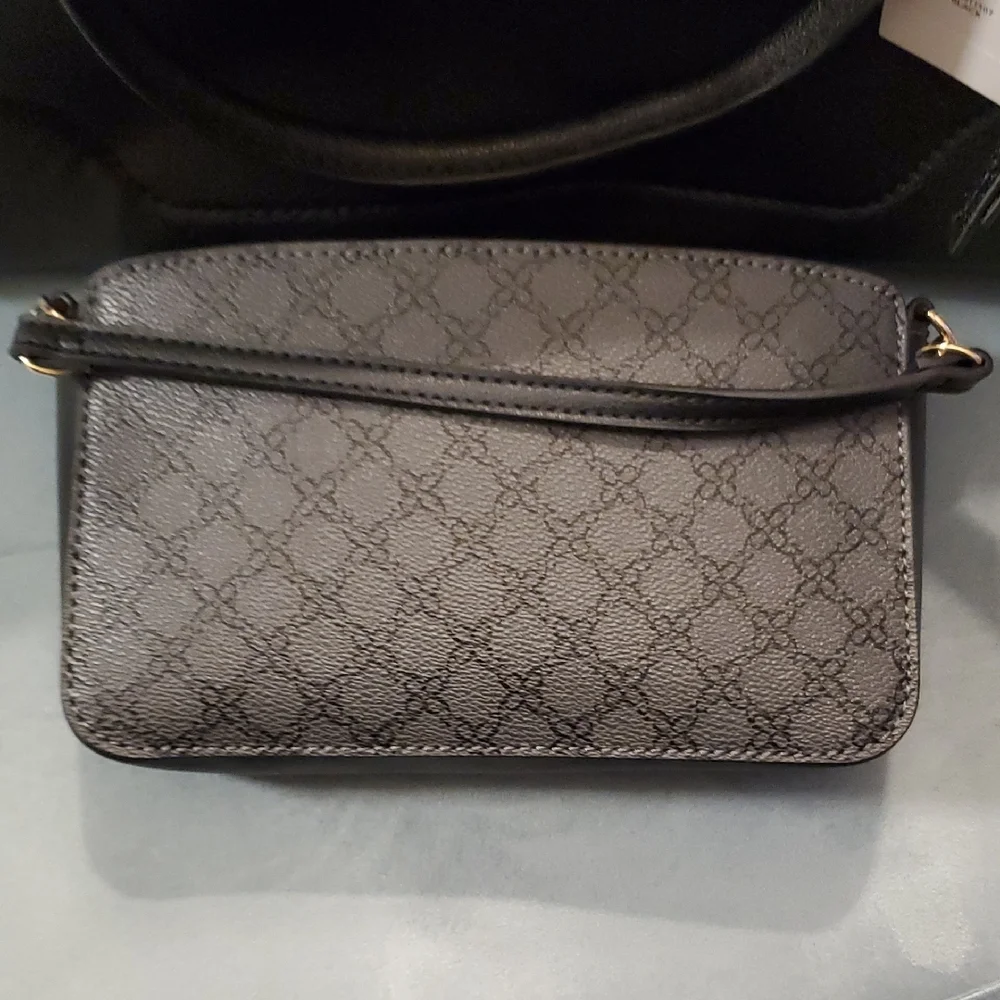 Nine West Elegant Black Purse W Bonus Mini Purse.. - Picture 10 of 15